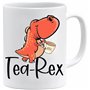 Acen Merchandise JungleMug Mug Dinosaure Drôle | Tea Rex Humour T-Rex | Tasse Cadeau Geek Originale | Idée Cadeau Anniversaire H
