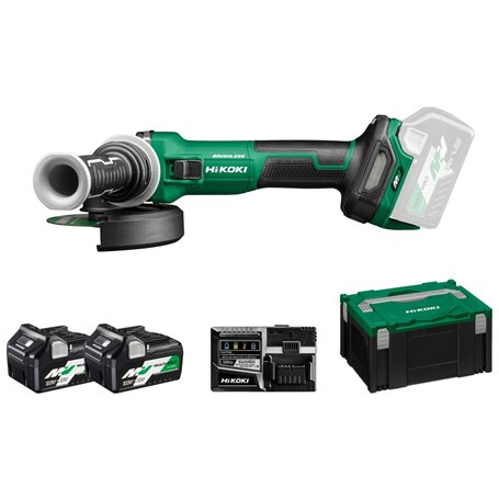 HIKOKI Meuleuse d'angle sans fil G3613DVEWQZ