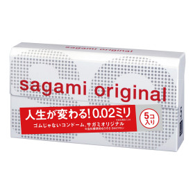 Sagami Original Préservatif 0.02mm 5pcs Japon