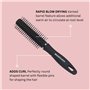 Manicare Brosse ronde pour brushing, convient à toutes les longueurs et tous les types de cheveux, s’utilise sur cheveux secs ou