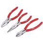 Draper Redline 67924-Jeu de pinces de 160 mm avec poignées trempées dans du PVC (3 pièces)