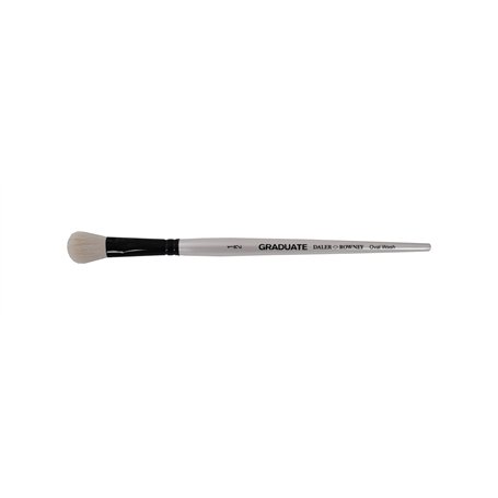 Daler Rowney - 212152050 - Kit De Loisirs Créatifs - Pinceau Ovale Graduate en Poils Blancs De Chèvre pour Effet Badigeon - Tail
