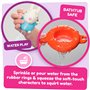Tomy Toomies Pool Party de Peppa - 5 bouées à Anneau Flottant avec 5 Figurines Peppa Pig et Ses Amis - Jouets sensoriels pour bé