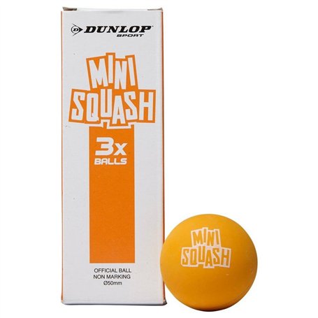 Dunlop Balles de Squash Mini Play