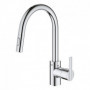 GROHE Robinet de cuisine évier Feel. douchette extractible. rotation 360°. bec e 209,99 €