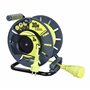 Masterplug Pro-XT Enrouleur ouvert inversé avec prise en ligne résistante aux intempéries 30 m avec câble haute visibilité inver