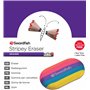 Swordfish Gomme multicolore à rayures [Lot de 1] sans PVC ni phtalate [40336]