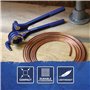 Faithfull Mini cintreuse de tuyaux – Cintreuse manuelle en cuivre pour tuyaux de 6 mm, 8 mm et 10 mm, outil de cintrage de tubes