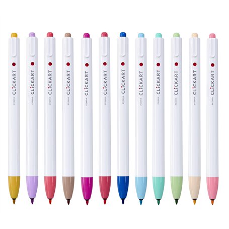 Zebra Pen CLiCKART Feutre rétractable 2
