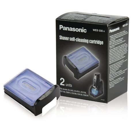 Panasonic WES035K503 Cartouches Autonettoyantes pour Rasoirs Electriques ES-LV81