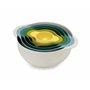 Joseph Joseph Duo Set de préparation des aliments compact 6 pièces avec bols à mélanger