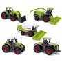 Toyland® Ensemble de 5 Jouets pour Machines agricoles en métal moulé Vert - Environ 4