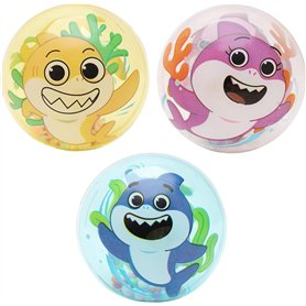 Toyland® Lot de 3 balles Lumineuses et secouées Baby Shark de 8 cm Toyland® Lot de 3 balles Lumineuses et secouées Baby Shark de 8 cm