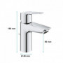 GROHE QUICKFIX Start Robinet de salle de bains lavabo. mousseur économie d'eau. 89,99 €