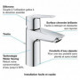 GROHE QUICKFIX Start Robinet de salle de bains lavabo. mousseur économie d'eau. 89,99 €