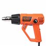 BLACK+DECKER KX2001K-QS Décapeur thermique filaire - 8 accessoires - Livré en coffret 2000W, 230V, 2000W