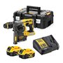 DeWalt DCH274P2T-QW Perceuse visseuse à Percussion 18V/54 6Ah Li-Ion 95Nm - DCD996T2 Multicolore