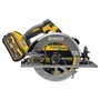 Scie circulaire 2.0 XR FLEXVOLT 54V 2Ah Li-Ion Brushless compatible rail de guidage DEWALT - 190mm - 2 batteries - coffret TSTAK