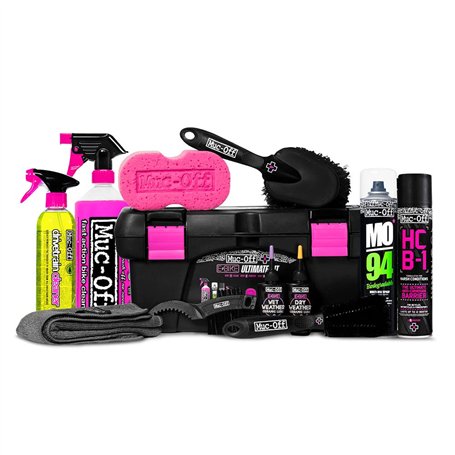 Muc-Off eBike Kit Ultime de Nettoyage - Kit Indispensable pour Nettoyer