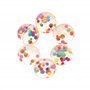 Baker Ross Balles rebondissantes à Perles Arc-en-Ciel (Lot de 8) - Idéales pour Les Pochettes-Surprises ou comme Cadeau pour Les