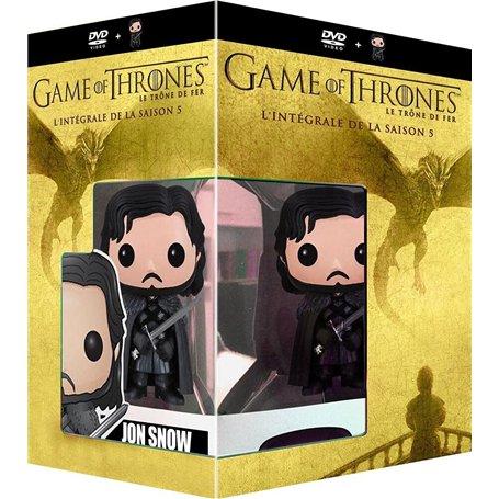 Game of Thrones (Le Trône de Fer) - Saison 5 - Edition limitée inclus un Funko Pop! - DVD - HBO [+ figurine Pop! (Funko)]