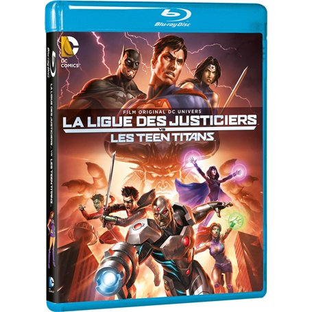 La Ligue des justiciers vs les Teen Titans - Blu-ray - DC COMICS