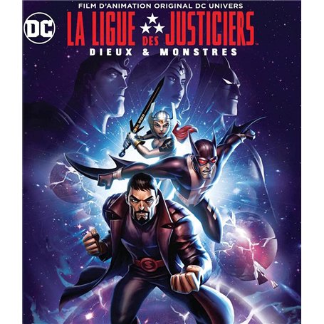 Les Aventures de la Ligue des justiciers-Dieux et Monstres [Blu-Ray]