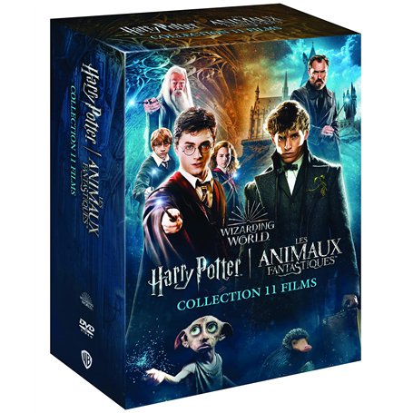 Wizarding World : Intégrale Harry Potter + Les Animaux Fantastiques : 11 Films [DVD]