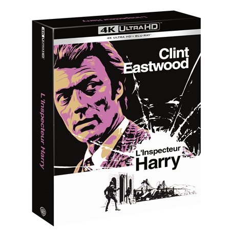 L'Inspecteur Harry [4K Ultra HD Boîtier SteelBook + Goodies]