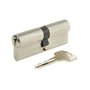 Cylindre YALE série 500+ 40x40 mm nickelé - 5 goupilles - Protection au crochetage
