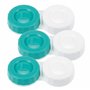 Boitiers Pour Lentilles De Contact 3Pcs | Estampille Ce & Approuvé FDA | Boitier De Stockage Pour Les Voyages | Boîte De Conserv