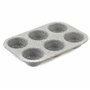 Salter BW02778G Marblestone 6 Tasse Moules à Muffins Et Blinis - Antiadhésif Plaque De Cuisson