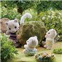 Mini-figurines - SYLVANIAN FAMILIES - La famille Panthere des neiges - Des 3 ans