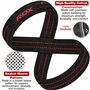 RDX Figure 8 Sangle, Sangle Musculation Gym Levage Support de Poignet Bandage Fitness Lifting Straps Entraînement Bodybuilding H