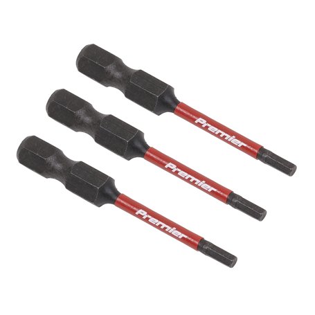 Lot de 3 embouts hexagonaux pour outils électriques à impact