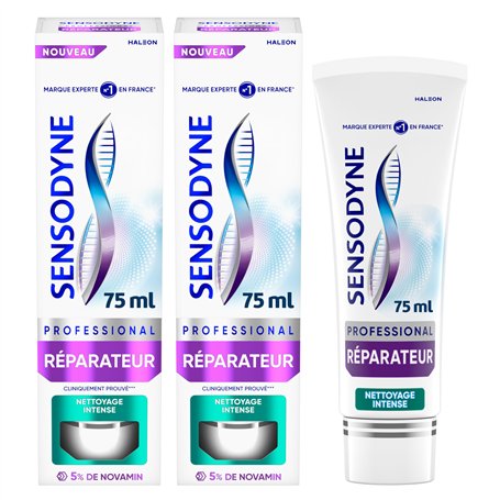 SENSODYNE Professional Dentifrice Réparateur Nettoyage Intense