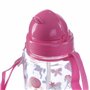 Puckator Enchanted Unicorn Rainbow Gourde avec Paille, Rose