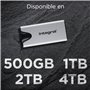 Integral SlimXpress Pro 2 to Disque Dur Externe SSD Portable : USB-C, 2000 Mo/s Lecture/Écriture, USB 3.2 Gen 2x2, Design Compac