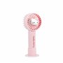 OTL Technologies Ventilateur à main portable Hello Kitty avec batterie rechargeable rose et or