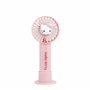 OTL Technologies Ventilateur à main portable Hello Kitty avec batterie rechargeable rose et or