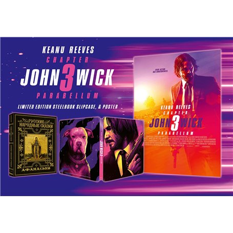 John Wick: Chapter 3 - Parabellum (Steelbook 4K Blu-ray 2023)