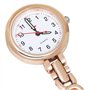 Montre Gousset d'infirmière en métal avec Broche - Ton Or Rose