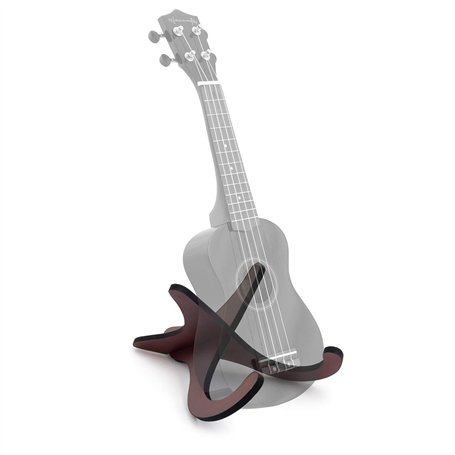World Rhythm Support pour ukulélé en bois