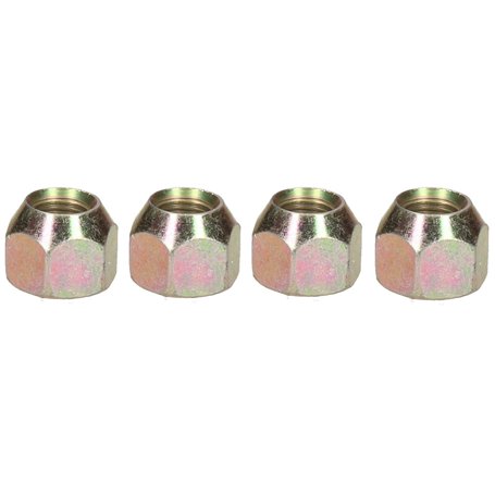 4PK 3/8" UNF écrous de roue conique pour suspension remorque remorques moyeux