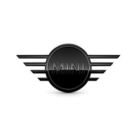 Mini 51142465241 Emblème extérieur Noir piano