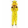 Pokémon Onesie Boys Pikachu Yellow Yellow Ears 3D Enfants Tout en Un Pyjamas PJS 5-6 Ans
