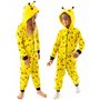 Pokémon Onesie Boys Pikachu Yellow Yellow Ears 3D Enfants Tout en Un Pyjamas PJS 5-6 Ans
