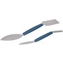 Lot de 2 outils de profilage triangulaires pour plâtrier et plâtre
