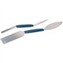 Lot de 2 outils de profilage triangulaires pour plâtrier et plâtre
