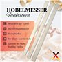 Xcalibur Tooling 250 x 30 x 3 mm - Lames de planification compatibles avec Axminster AW106PT2 Set de 3
